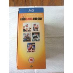 Big Bang theory. Season 1-5. Blu- ray