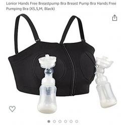 Handsfree breastpump bra