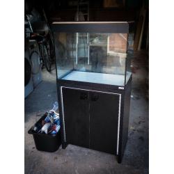 90 litre Fluval Roma Designer Aquarium and stand.