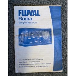 90 litre Fluval Roma Designer Aquarium and stand.