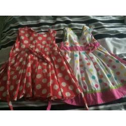 Polka dot dresses