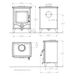 Woodburning Stove never used