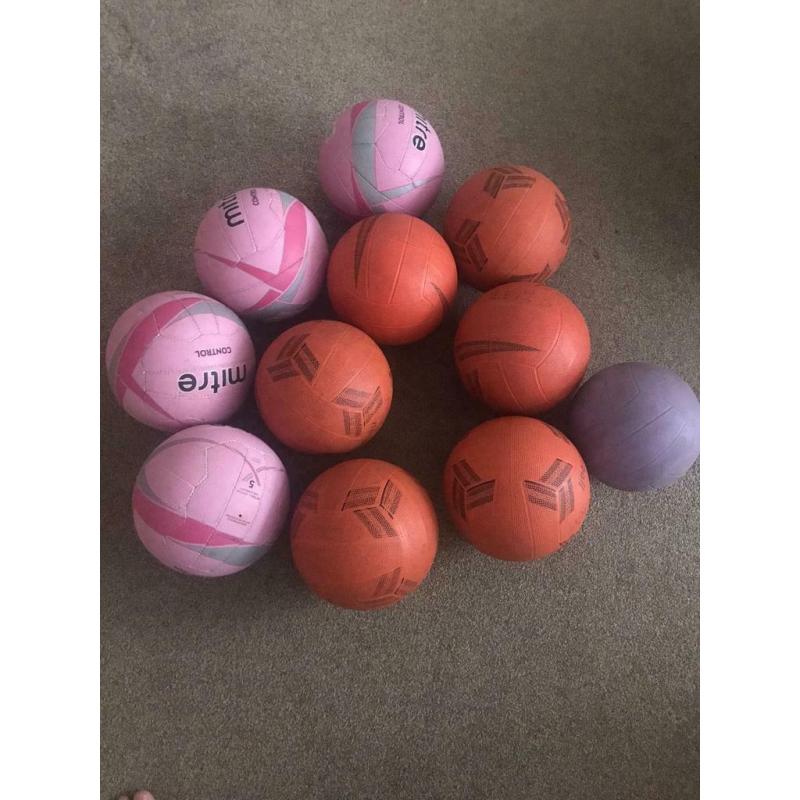 11 Netballs for sale