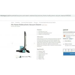 Vacuum cleaner - practically unused