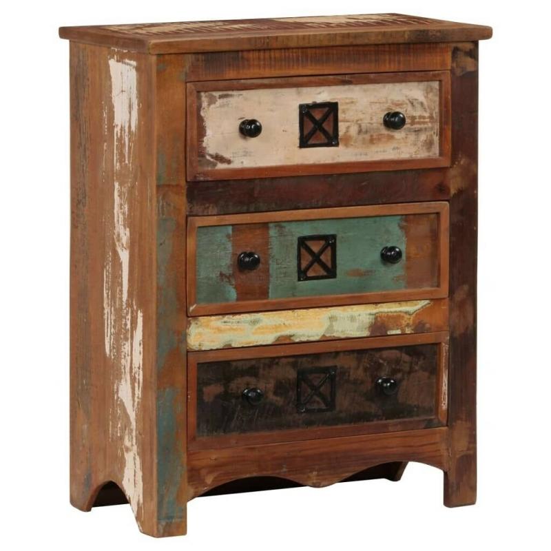 Chest of Drawers 60x30x75 cm Solid Reclaimed Wood-247575