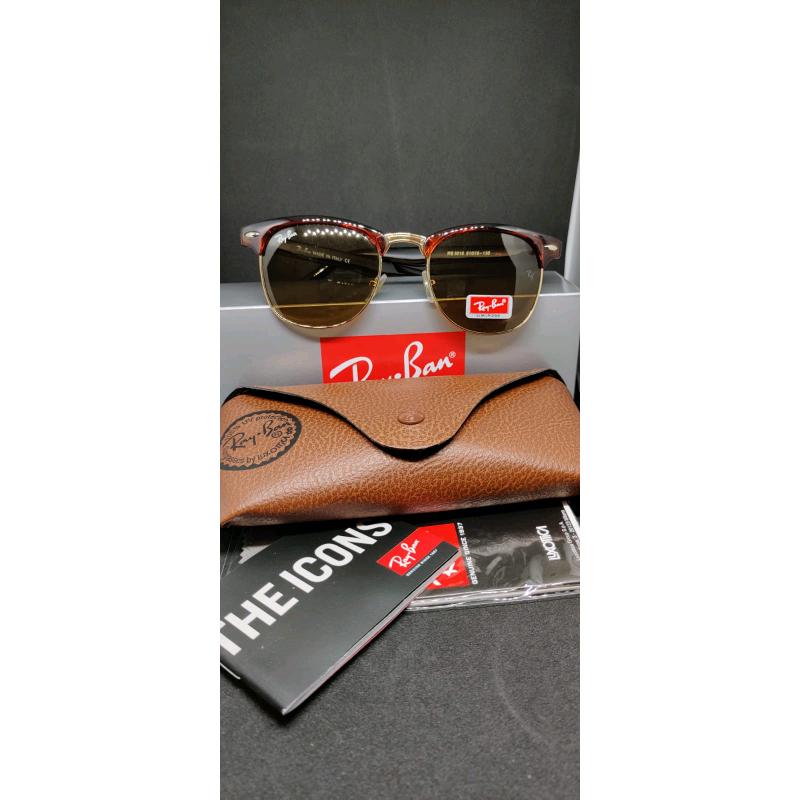 Ray-ban clubmaster sunglasses tortoishell