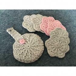 Face Scrubbies with pouch