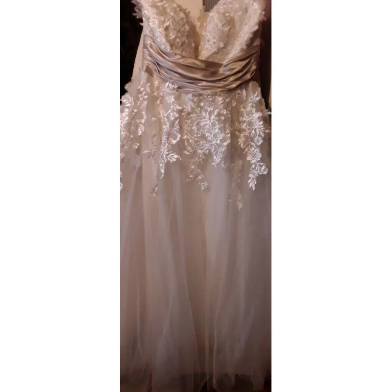 New Tea Length Wedding dress