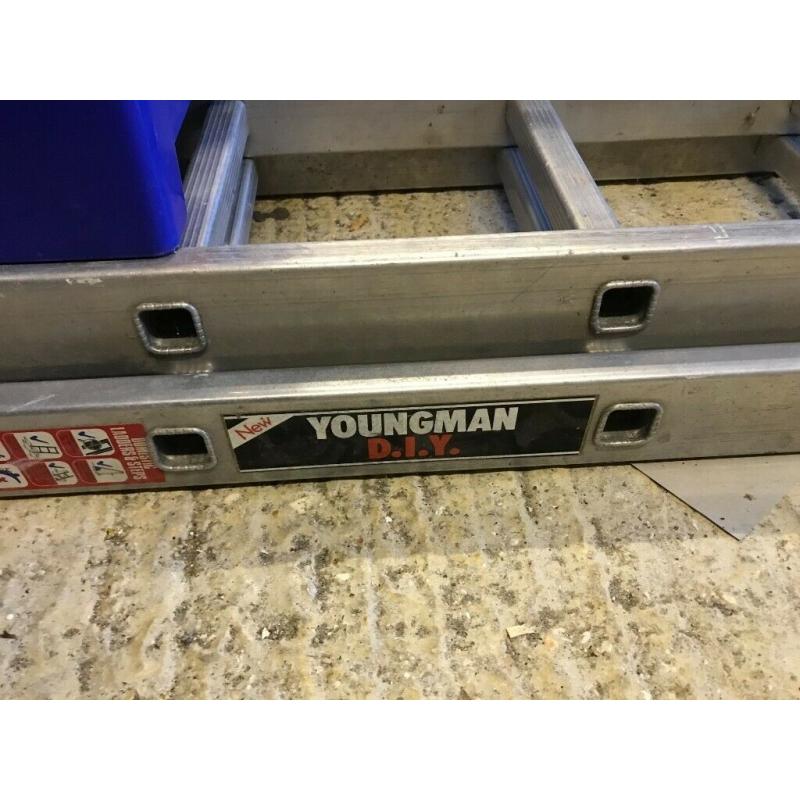 Youngman DIY two section extending ladder