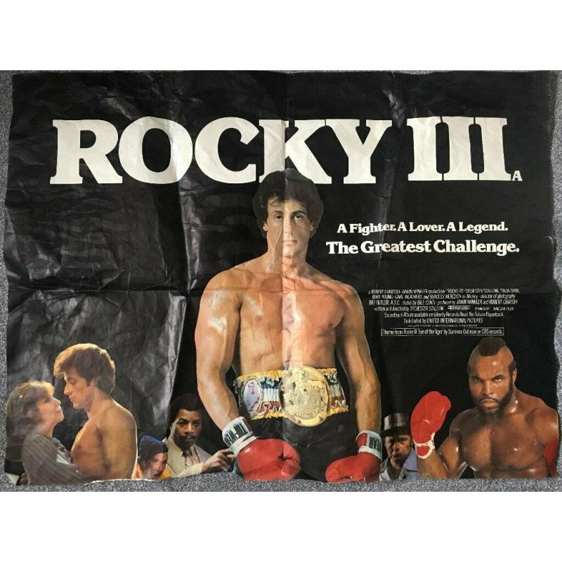 ROCKY III Cinema Poster