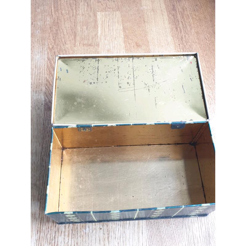 Vintage metal box