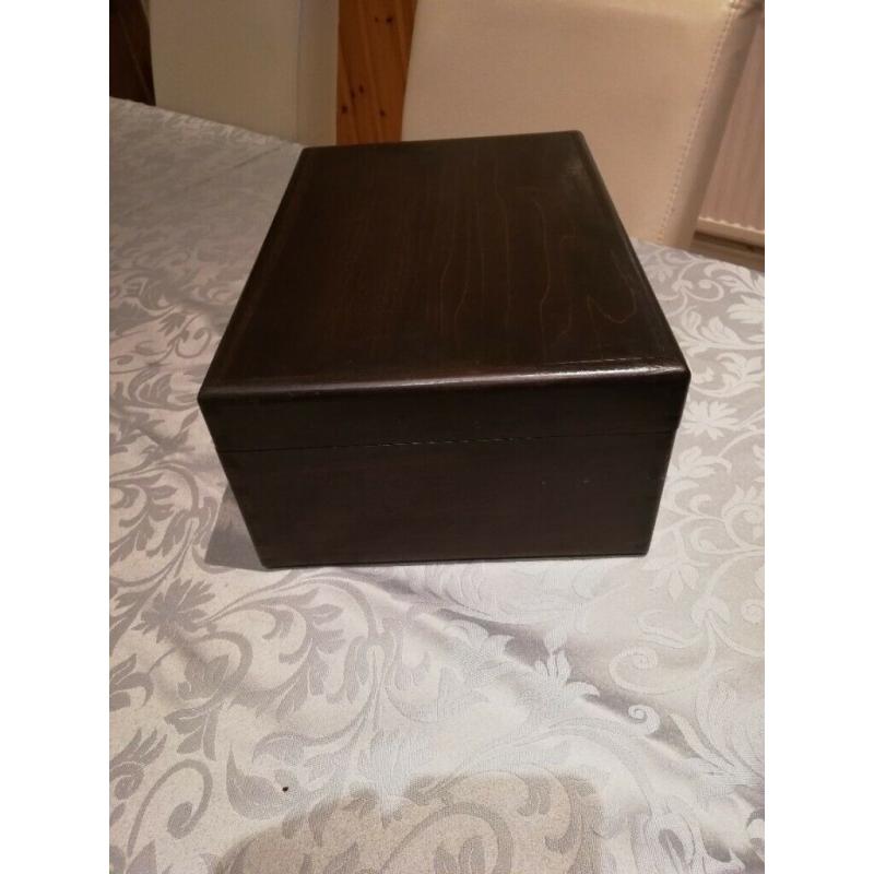 Vintage mahogany box