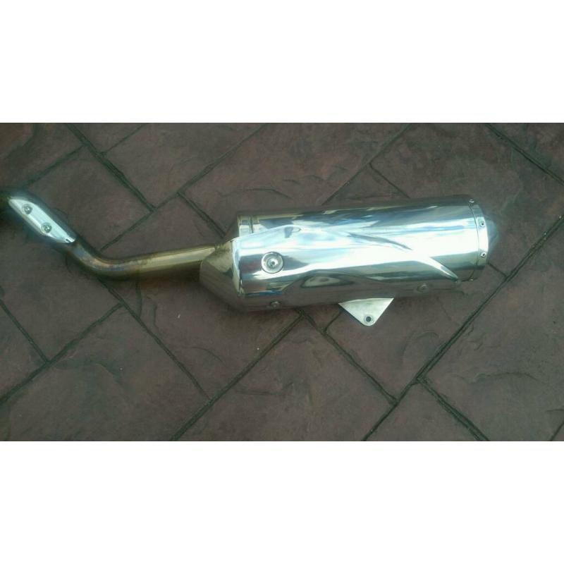 Triumph Tiger 1050 original exhaust silencer off a 2007 model, ex cond