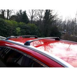 Honda CRV Cross Bar with Ski & Snowboard Attachment