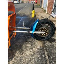 2000 mk1 bandit front end wheel forks