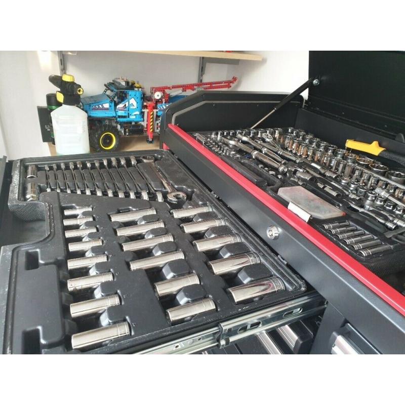 Complete mechanic tool set.