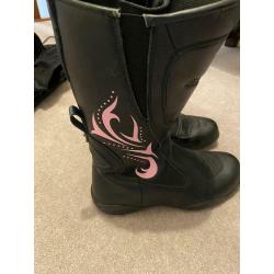 Motorcycle Boots -ladies size 6 Blitz