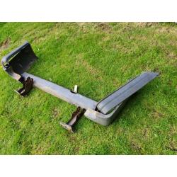 Ford transit mrk 7 2013 lwb back bumper with brackets