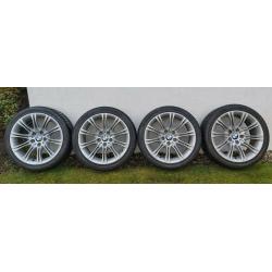 Cold Weather Tyres and BMW M-Light Double 10 Spoke 18? Alloys, Style 135.