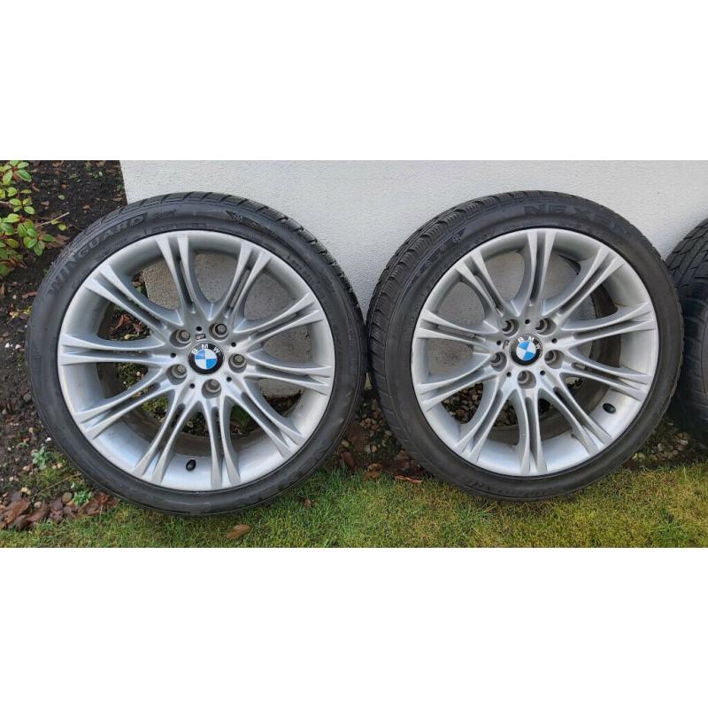 Cold Weather Tyres and BMW M-Light Double 10 Spoke 18? Alloys, Style 135.