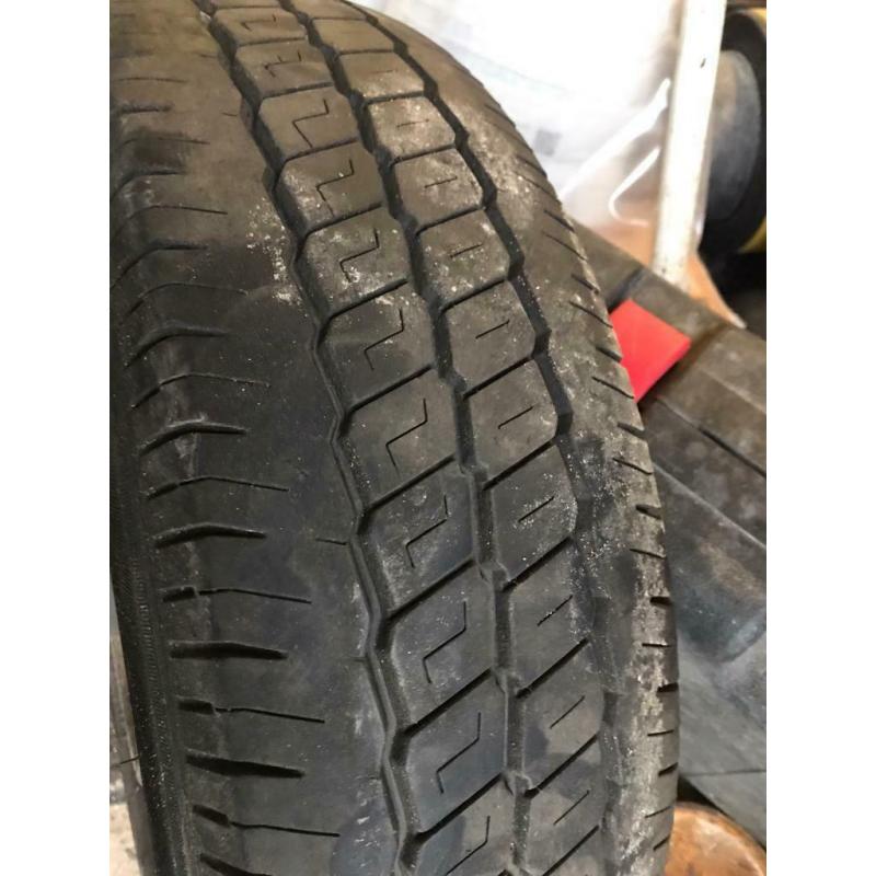 Ford transit wheels and tyres good tread x4wheels