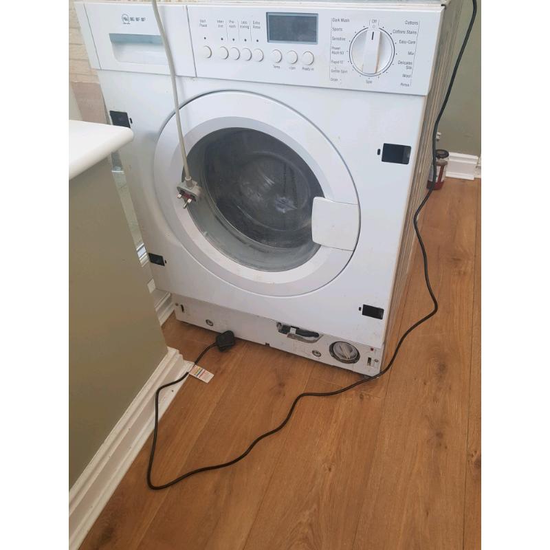 Neff integrated washing machine