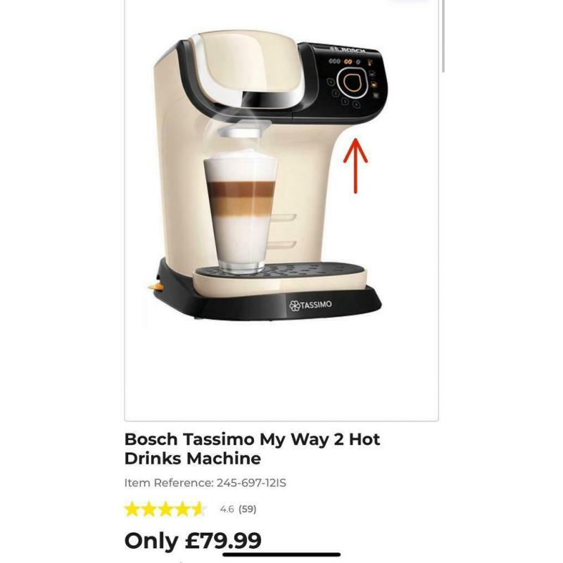 Bosch Tassimo coffee machine