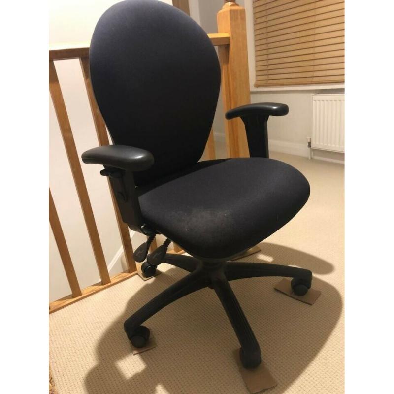 HOME-WORKERS - LIGHT OAK DESKS + CHAIRS - EXCELLENT VALUE