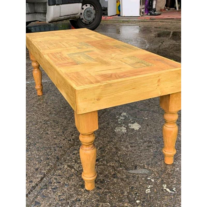 Handmade coffee table.