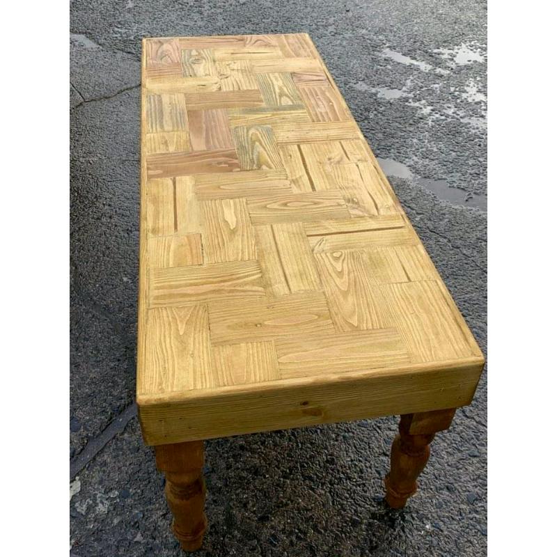 Handmade coffee table.