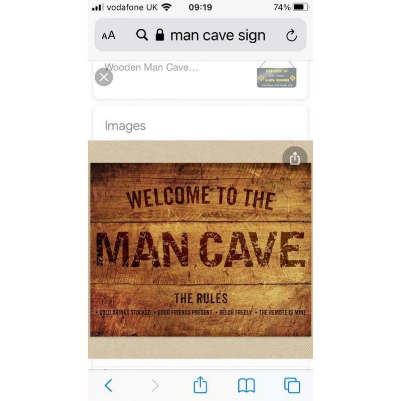 Wanted man cave wall items bundle