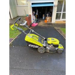 Ryobi, Self propelled, 50cc petrol lawnmower.