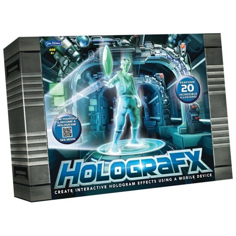 HolograFX interactive entertainment holographic effects using a smartphone or iPod touch (unused).