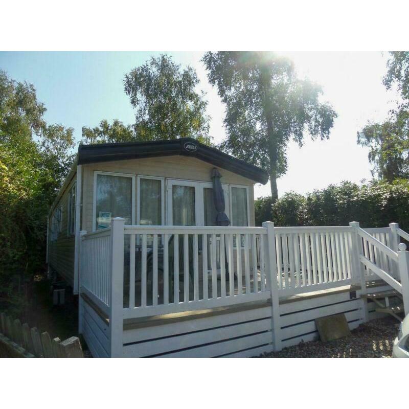 ABI Sunningdale 2014 static caravan at Beauport Park, Hastings. Private sale