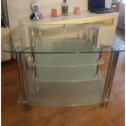 Tv Stand Unit Glass High Quality