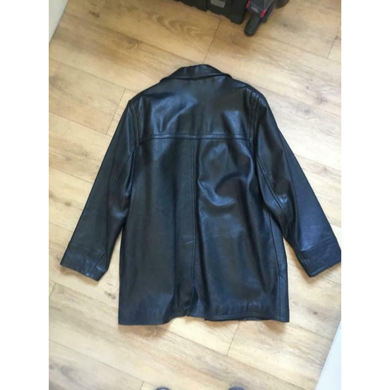 Men?s leather jacket