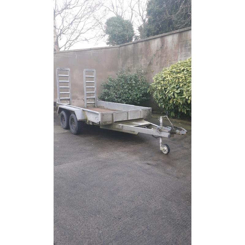 10 x 5 plant trailer plated 2.7 ton bradley hitch