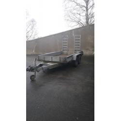 10 x 5 plant trailer plated 2.7 ton bradley hitch