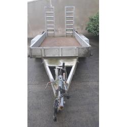 10 x 5 plant trailer plated 2.7 ton bradley hitch