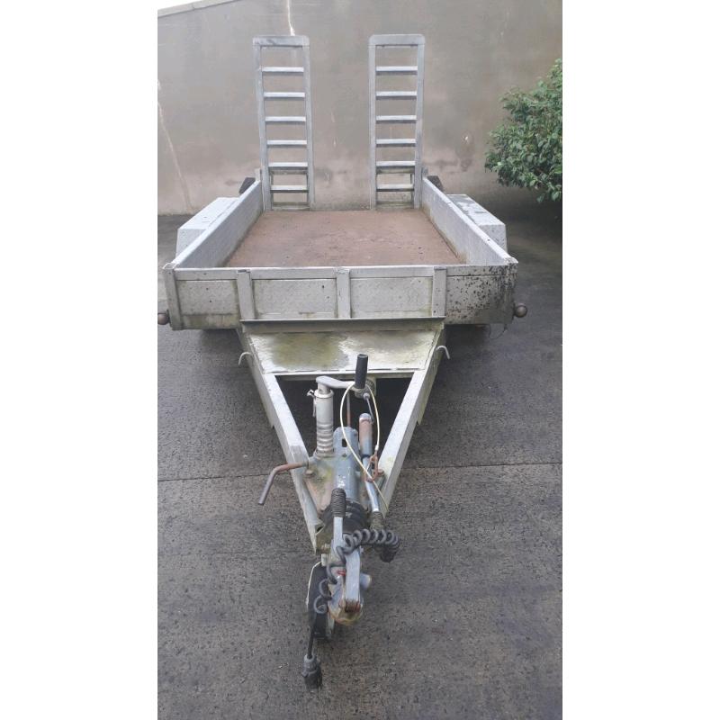 10 x 5 plant trailer plated 2.7 ton bradley hitch