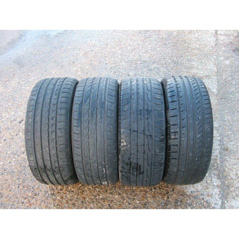 Car tyres 4 available. 225/45 ZR 17 -94W. All in good part worn condition, ?20 each