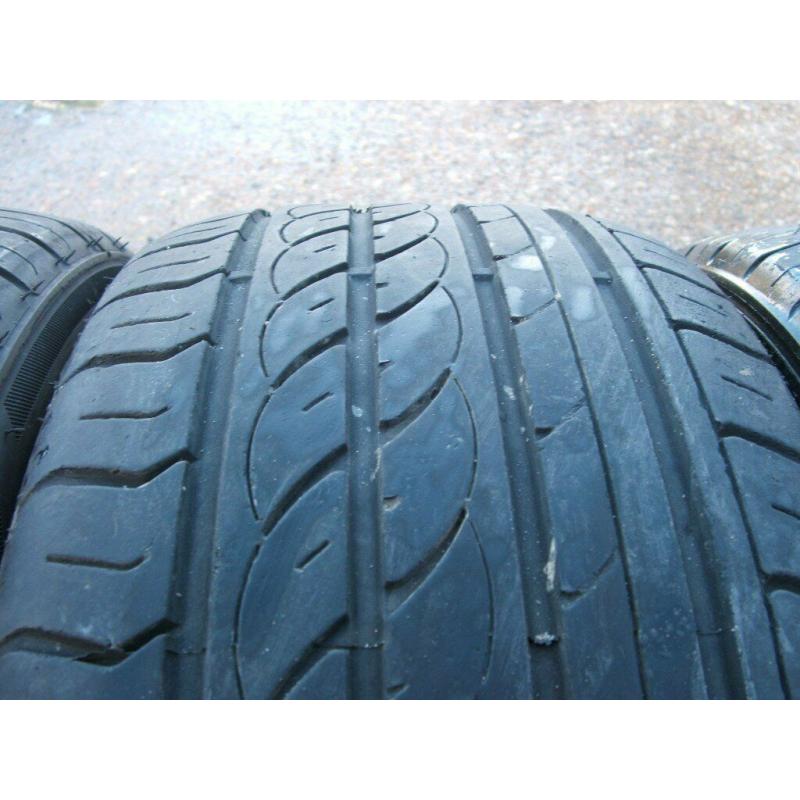 Car tyres 4 available. 225/45 ZR 17 -94W. All in good part worn condition, ?20 each