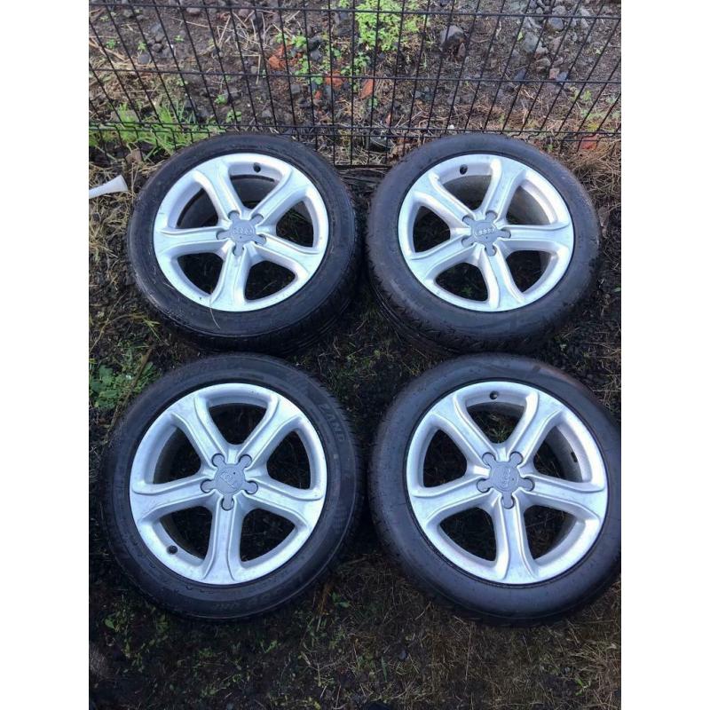 17 inch Genuine Alloy Wheels. 17"