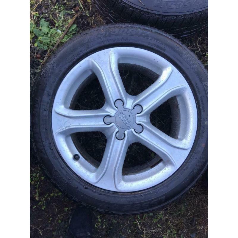 17 inch Genuine Alloy Wheels. 17"