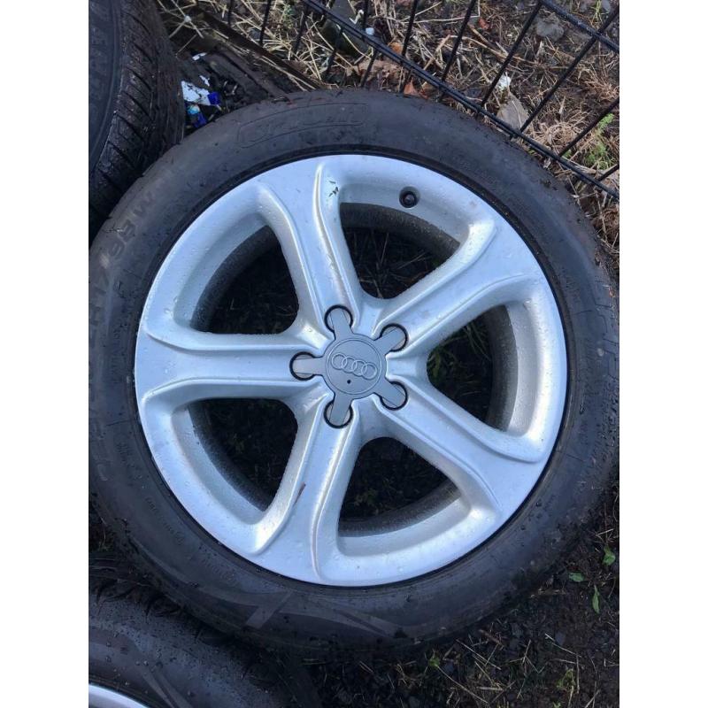 17 inch Genuine Alloy Wheels. 17"