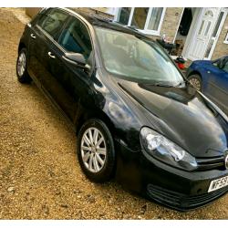 Vw golf mk6 2010 breaking 1.6 tdi black 5 door bonnet bumper wing