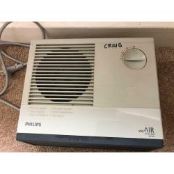 Philips 2kW Portable Fan Heater Hot & Cold HD3340