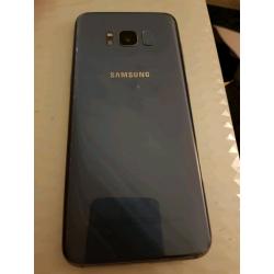 SAMSUNG S8 CORAL BLUE 1 YEAR OLD