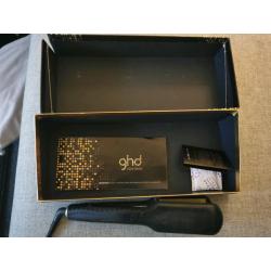 Ghd fat plate straighteners in box