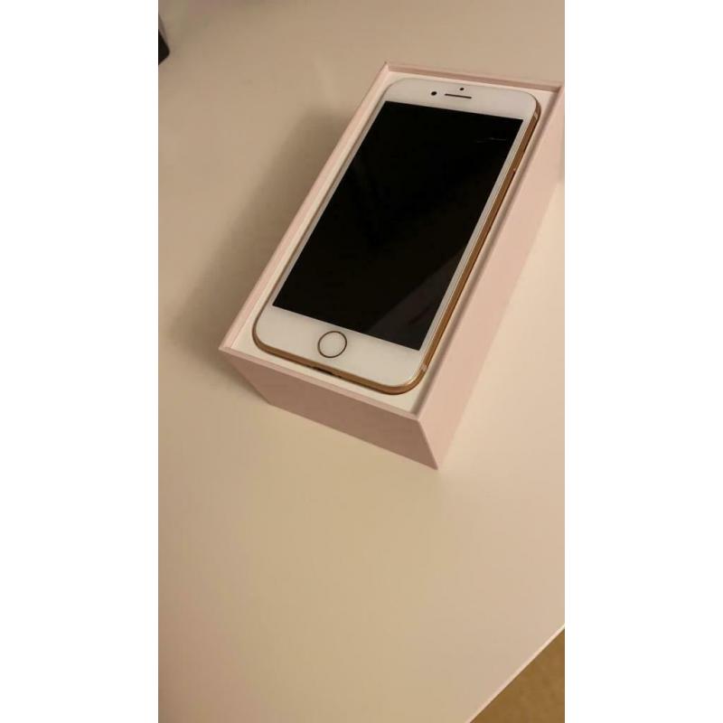 iPhone 8 Rose Gold 64GB unlocked- Excellent condition